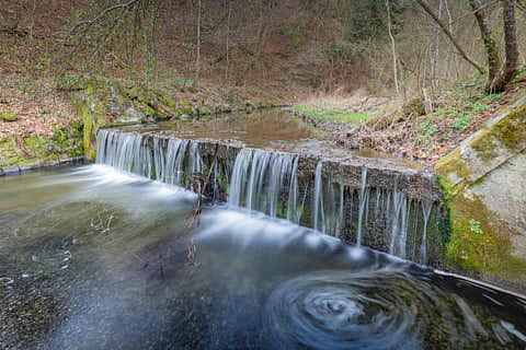 Gemeinde Reischach Landkreis Altötting Hochmühl Rockersbach Wasserfall (Dirschl Johann) Deutschland AÖ